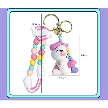 Unicorn Silicone Keychain | Big | Heavy Quality