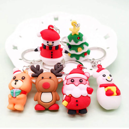 2D Christmas Keychains