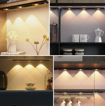 Motion Sensor Cabinet Light – Smart Rechargeable LED for Home & Kitchen