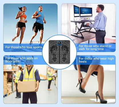 EMS Foot Massager for Pain Relief & Circulation